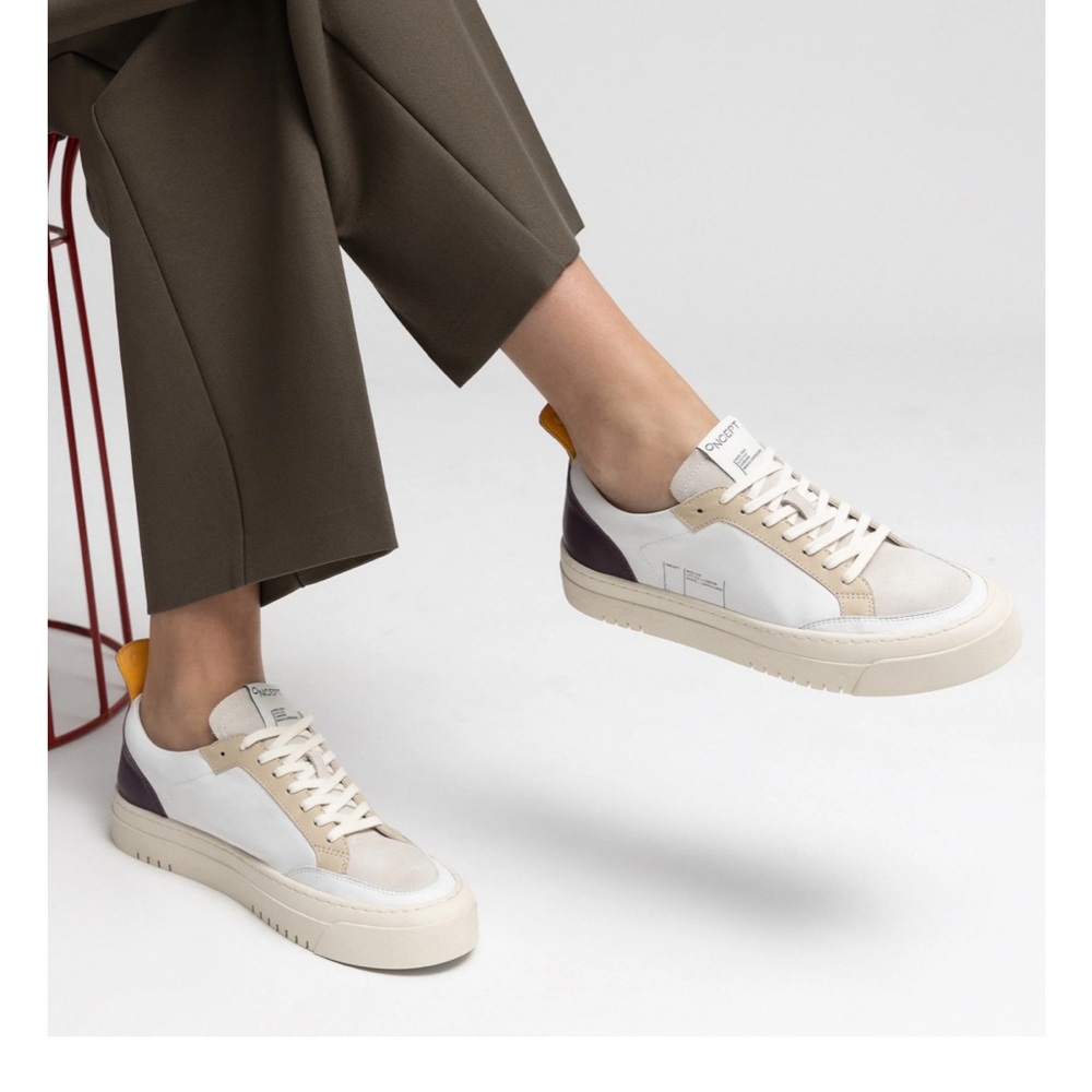 Oncept London White - Cappuccino Cloud Sneakers Women’s Size 6.5